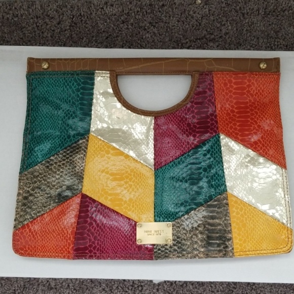 Nine West Handbags - Nine West vintage patchwork purse